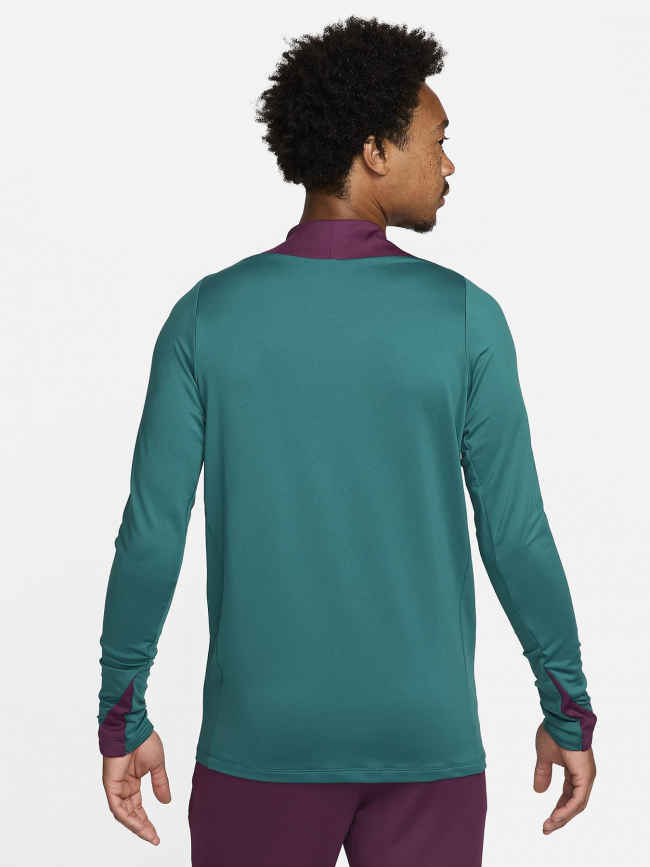 Sweat zippé psg vert violet homme - Nike