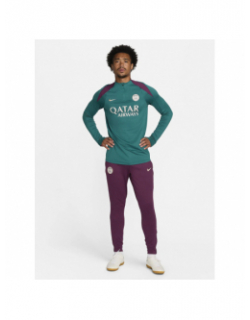 Sweat zippé psg vert violet homme - Nike