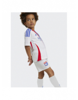 Ensemble de football olympique lyonnais blanc enfant - Adidas