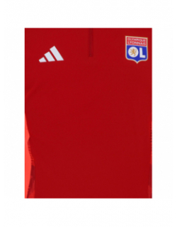 Sweat de football zip Olympique Lyonnais rouge homme - Adidas