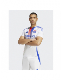 Maillot de football OL domicile 2024-2025 blanc homme - Adidas