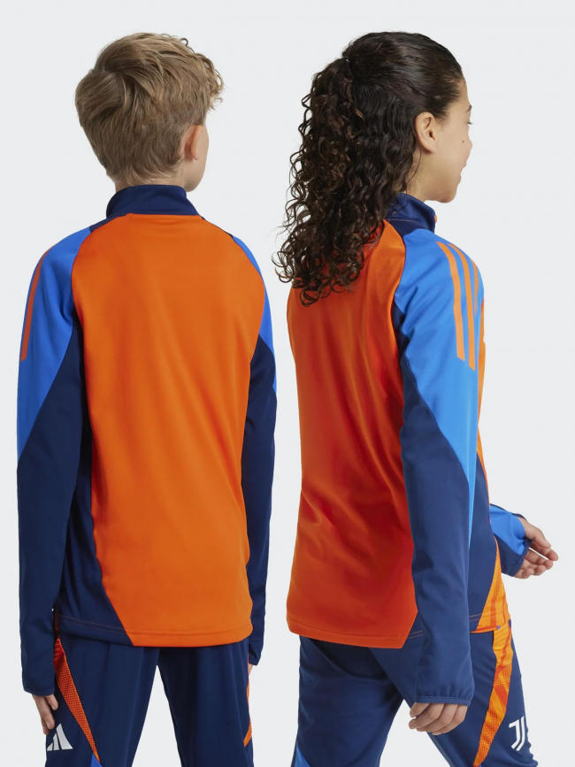 Sweat de football Juventus Turin orange enfant - Adidas