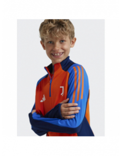 Sweat de football Juventus Turin orange enfant - Adidas