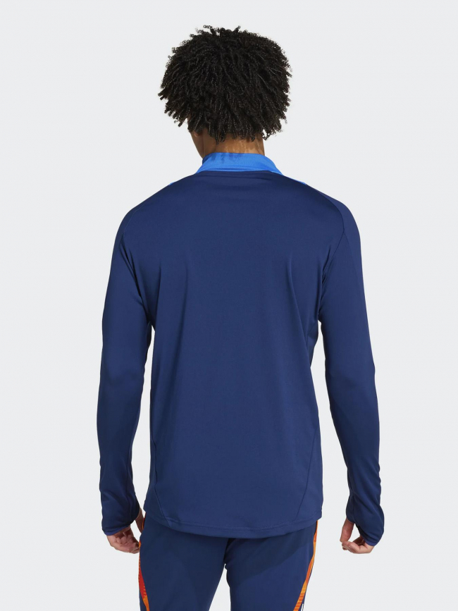 Sweat de football juventus bleu marine orange homme - Adidas