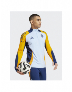 Sweat de football real madrid bleu/orange homme - Adidas