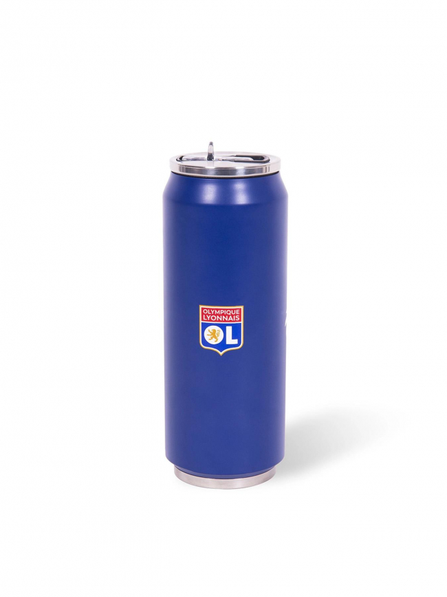 Canette isotherme OL 500ml bleu - Olympique Lyonnais