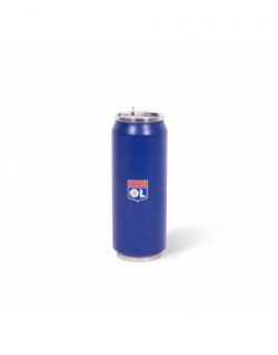 Canette isotherme OL 500ml bleu - Olympique Lyonnais