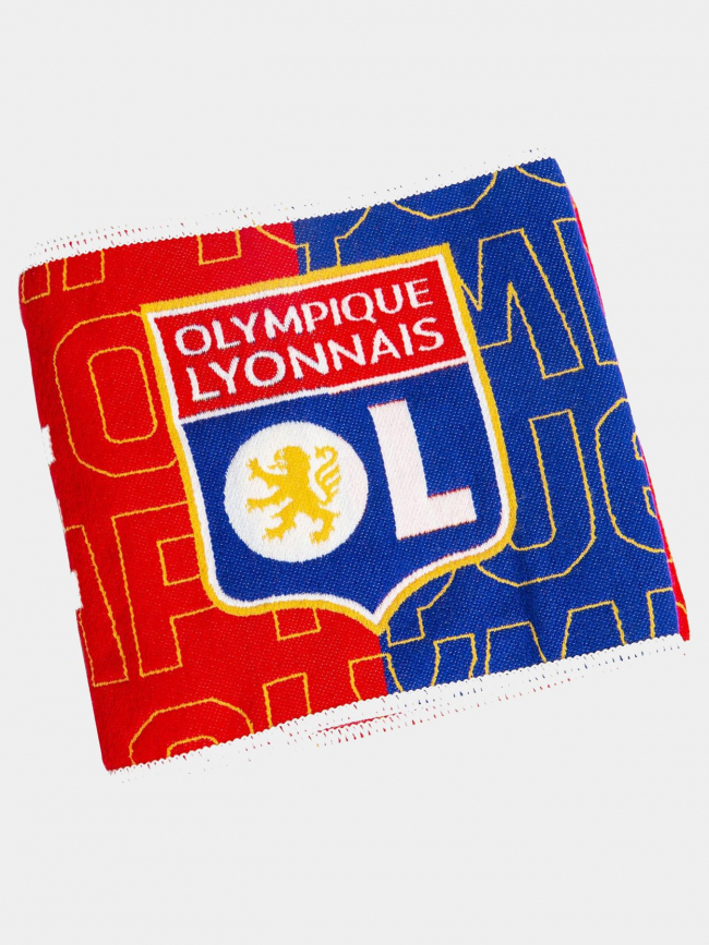 Écharpe de supporter OL rouge bleu - Olympique Lyonnais