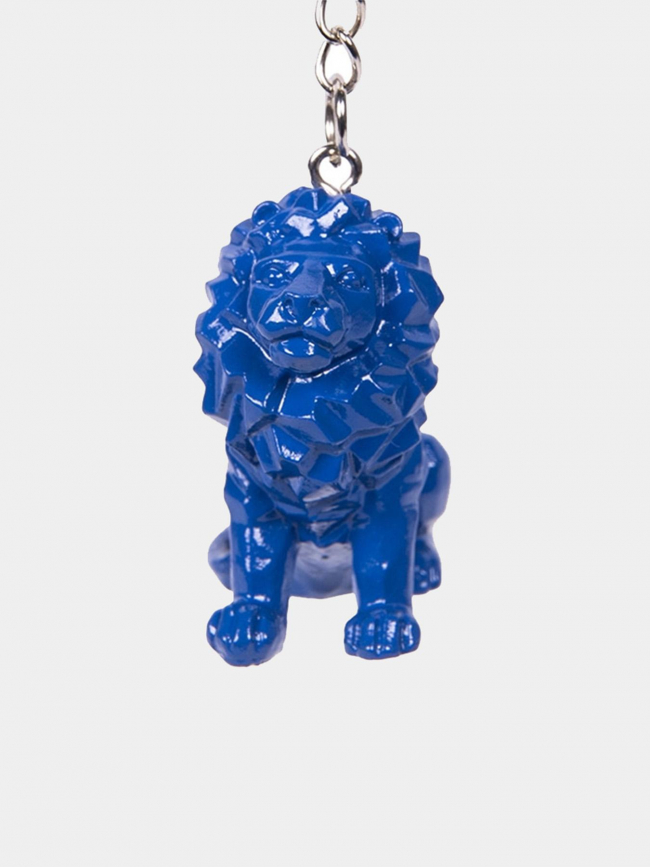 Porte-clé lion blason olympique lyonnais bleu - OL