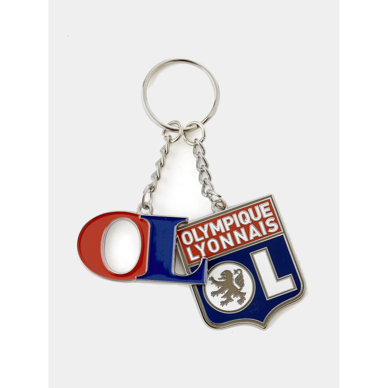 Porte-clé blason olympique lyonnais bleu - OL