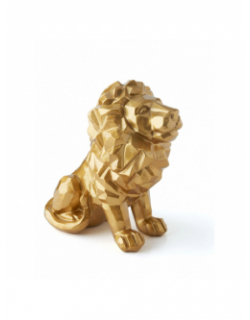 Statuette lion olympique lyonnais officielle doré - OL