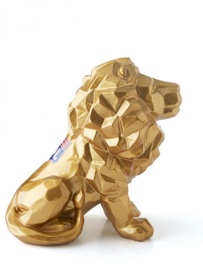 Statuette lion olympique lyonnais officielle doré - OL