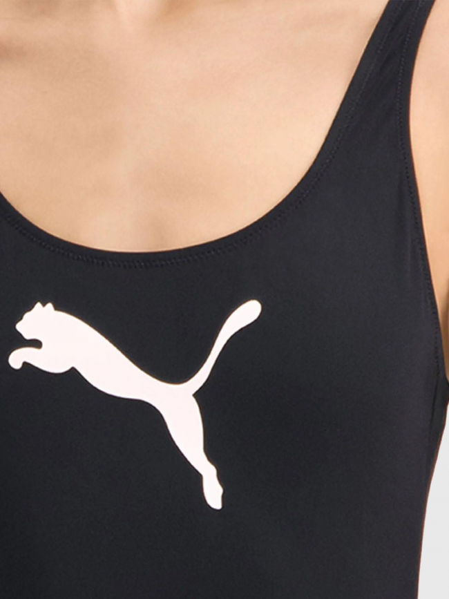 Maillot de bain 1 pièce logo noir femme - Puma