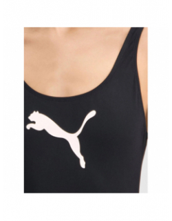 Maillot de bain 1 pièce logo noir femme - Puma