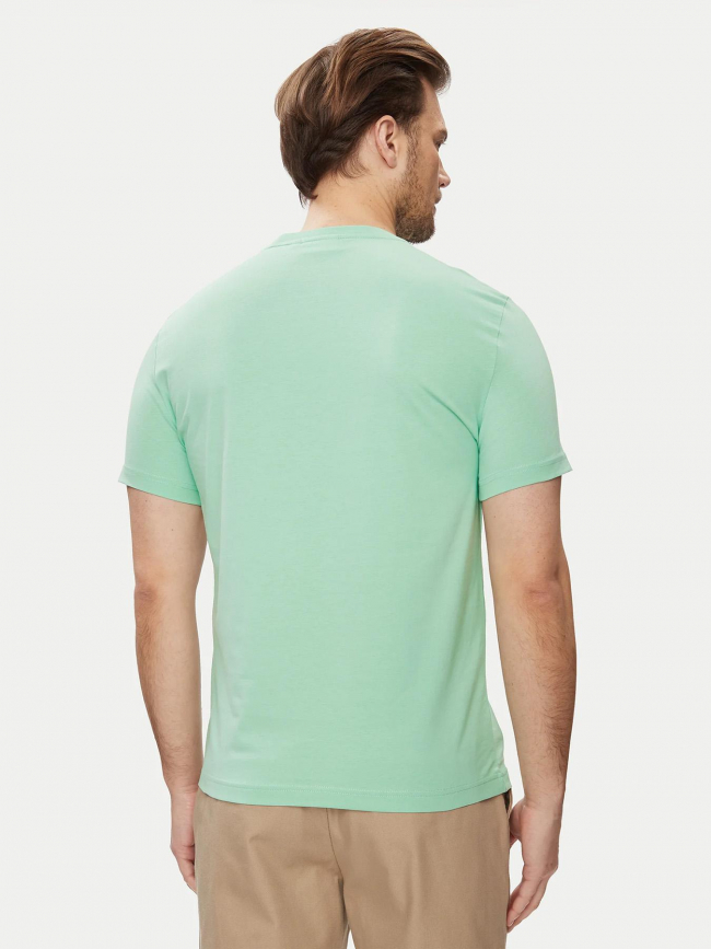 T-shirt brush logo vert d'eau homme - Calvin Klein