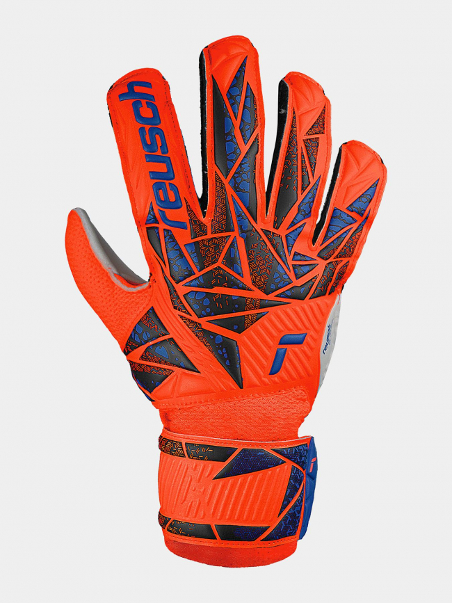 Gants de football attrakt solid orange enfant - Reusch