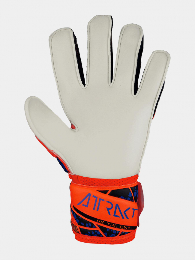 Gants de football attrakt solid orange enfant - Reusch