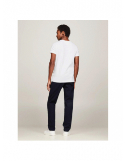 T-shirt core slim blanc homme - Tommy Hilfiger
