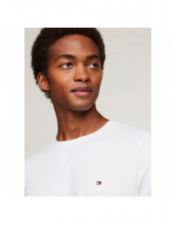 T-shirt core slim blanc homme - Tommy Hilfiger