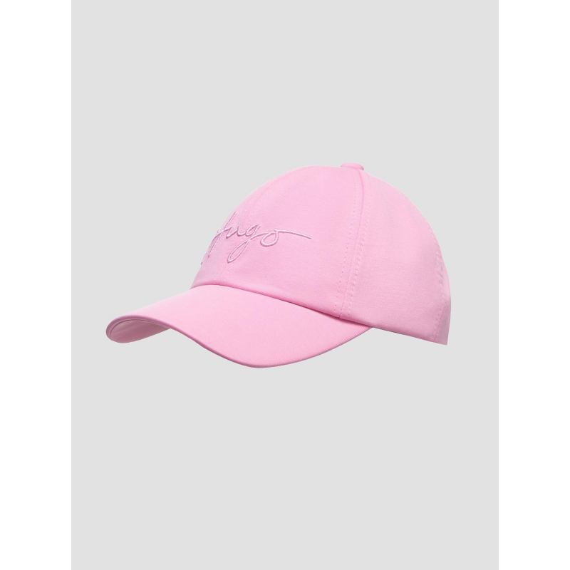 Casquette ally-j logo rose femme - Hugo