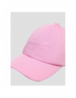 Casquette ally-j logo rose femme - Hugo