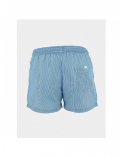 Short de bain rayé surf oslo bleu homme - Lagon Bleu