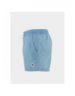 Short de bain rayé surf oslo bleu homme - Lagon Bleu