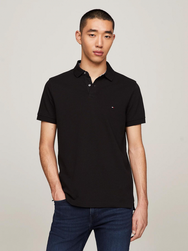 Polo 1985 regular noir homme - Tommy Hilfiger