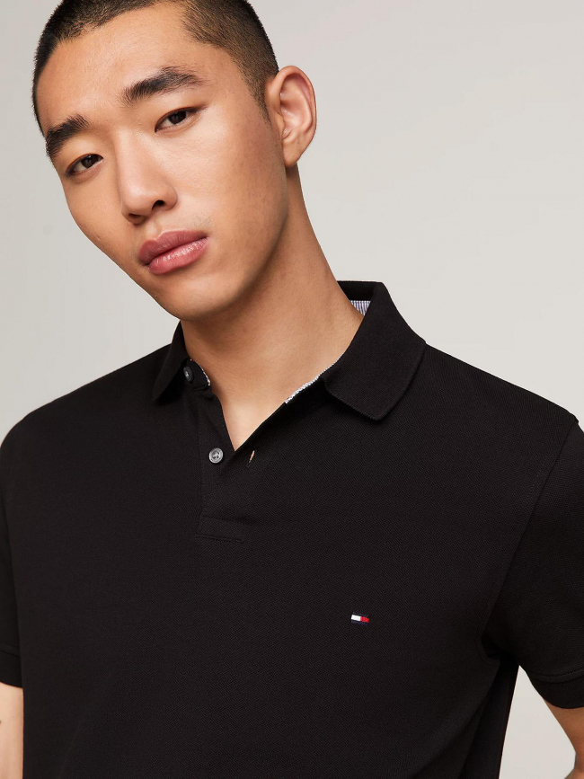 Polo 1985 regular noir homme - Tommy Hilfiger