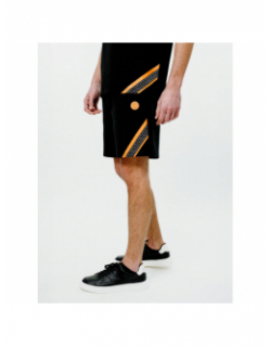 Short noir orange homme - Chabrand