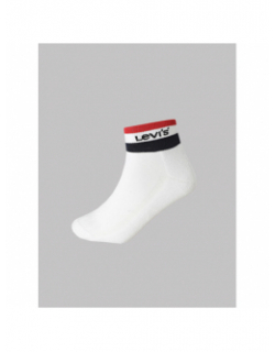 Pack 2 paires de chaussettes sport stripe blanc - Levi's