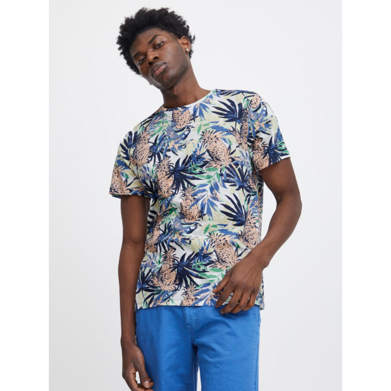 Tee shirt homme imprimé fleuri on sale