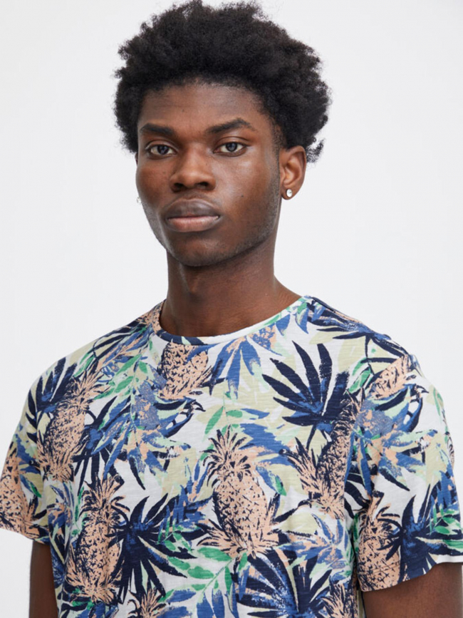 T-shirt imprimé floral multicolore homme - Blend