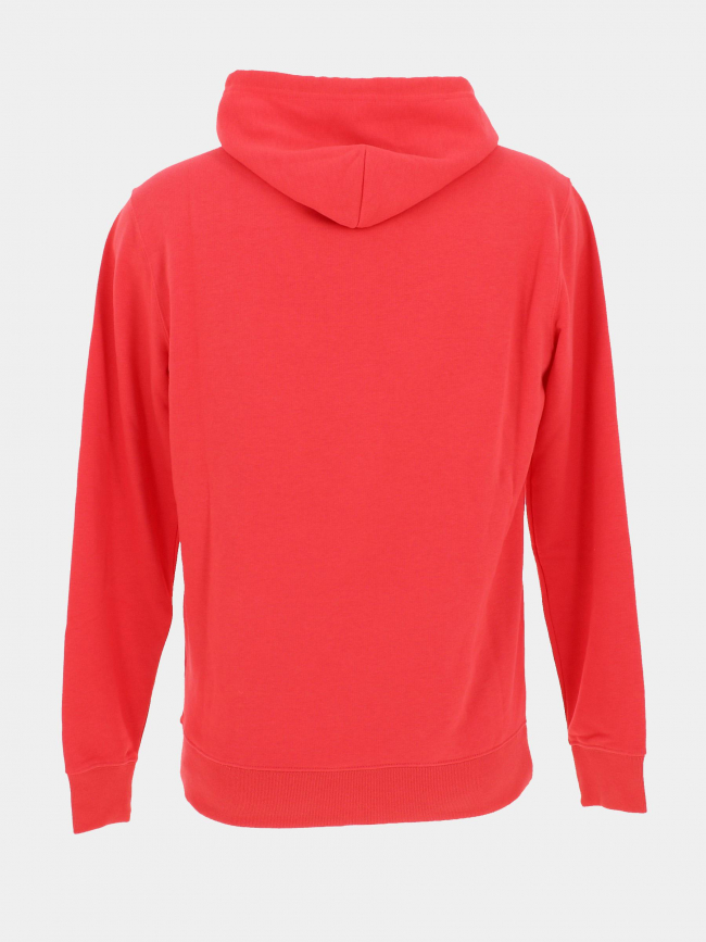 Sweat à capuche logo brodé rouge clair homme - Champion