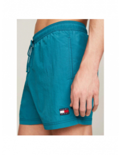 Short de bain crinkle nylon bleu homme - Tommy Jeans