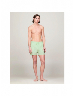 Short de bain crinkle nylon vert homme - Tommy Jeans