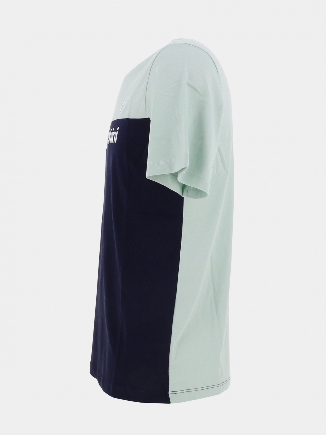 T-shirt grave co bicolore vert bleu homme - Sergio Tacchini