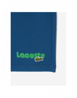 Short long logo bleu homme - Lacoste