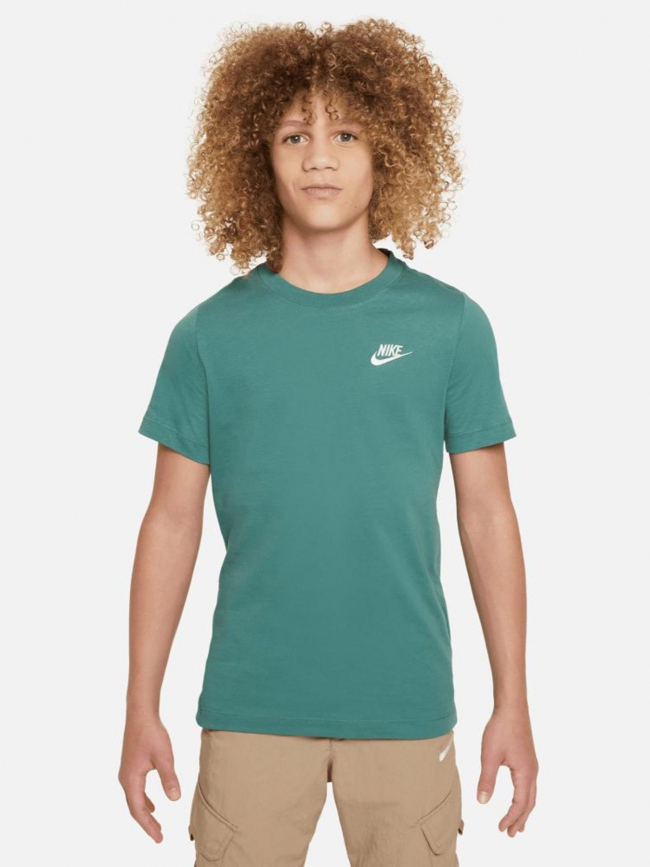 T-shirt nsw emb futura vert enfant - Nike