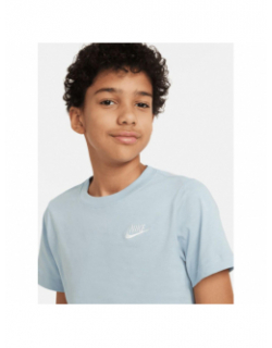 T-shirt nsw emb futura bleu ciel enfant - Nike