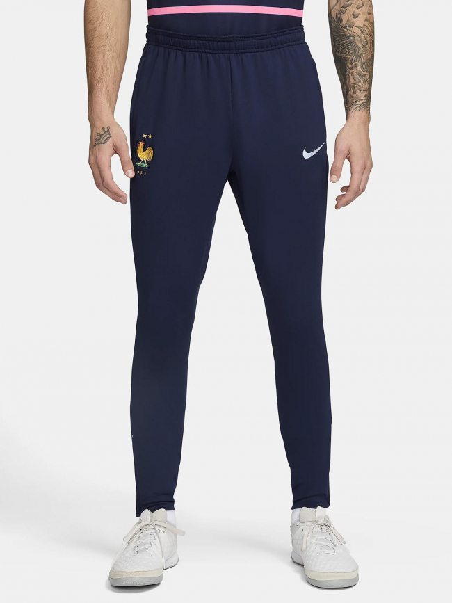 Jogging de football FFF 2024 bleu marine homme - Nike