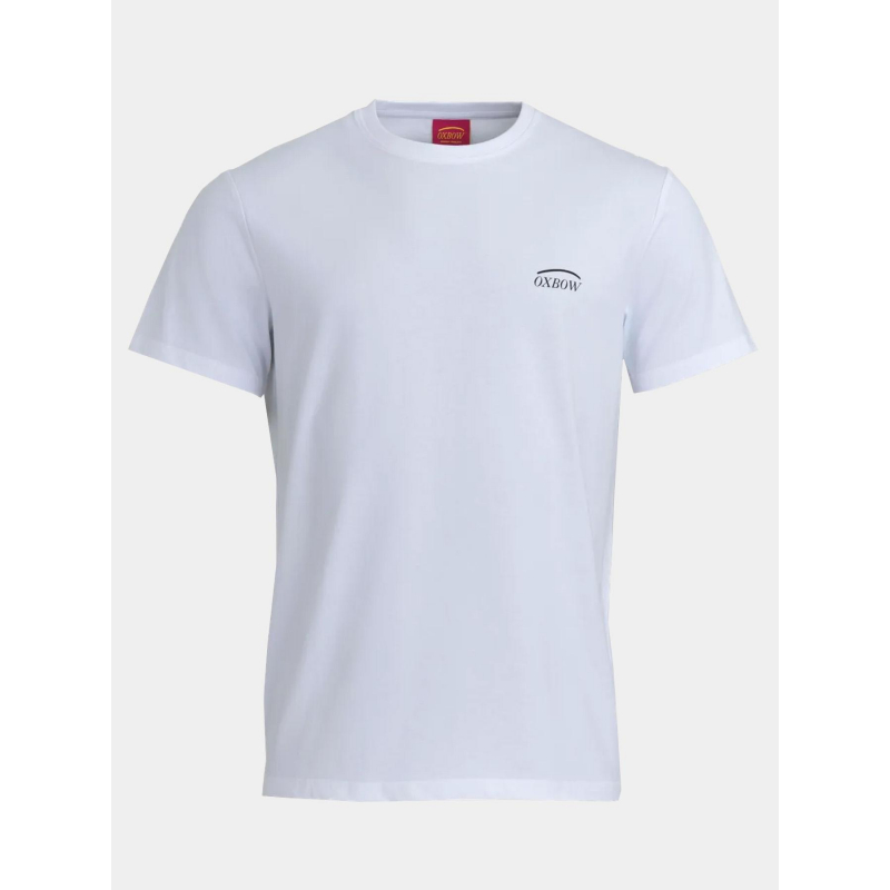 T-shirt steflo imprimé blanc homme - Oxbow