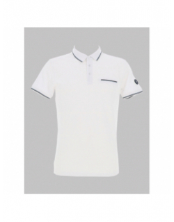 Polo manches courtes blanc homme - Sun Valley