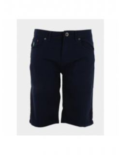 Bermuda 5 poches regular bleu marine homme - Mcs