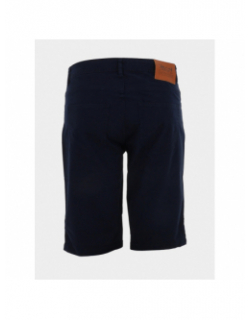 Bermuda 5 poches regular bleu marine homme - Mcs