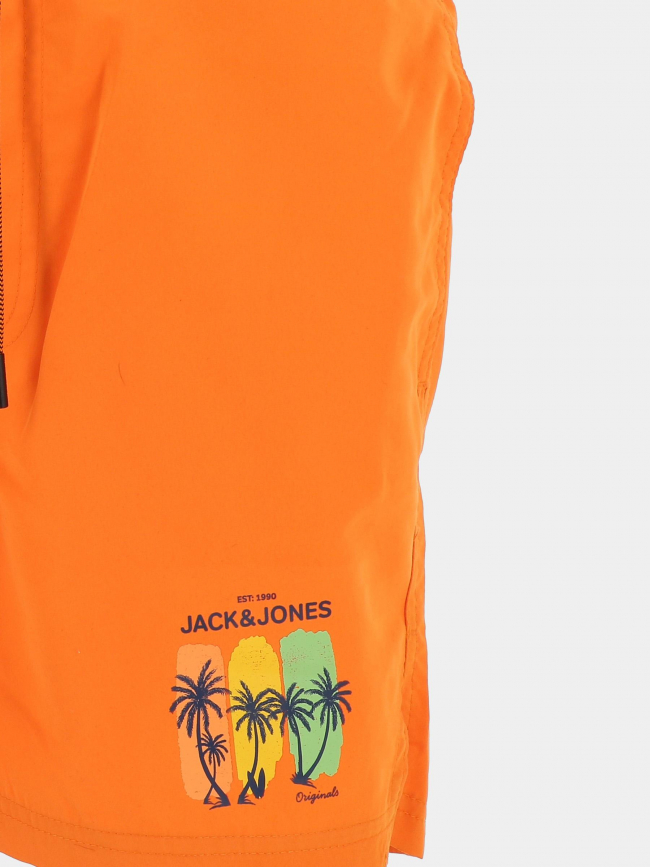 Short de bain fiji swim orange homme - Jack & Jones