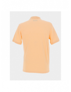 Polo manches courtes super abricot homme - Jack & Jones