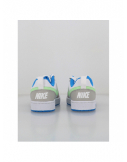 Baskets court borough recraft gs blanc gris vert enfant - Nike