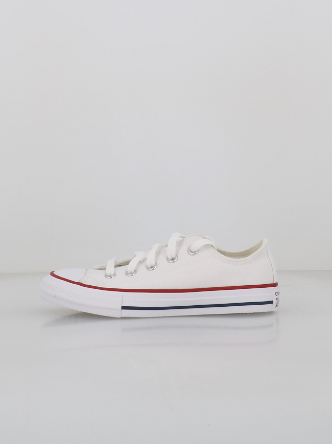 Baskets basses chuck taylor all star blanc enfant - Converse