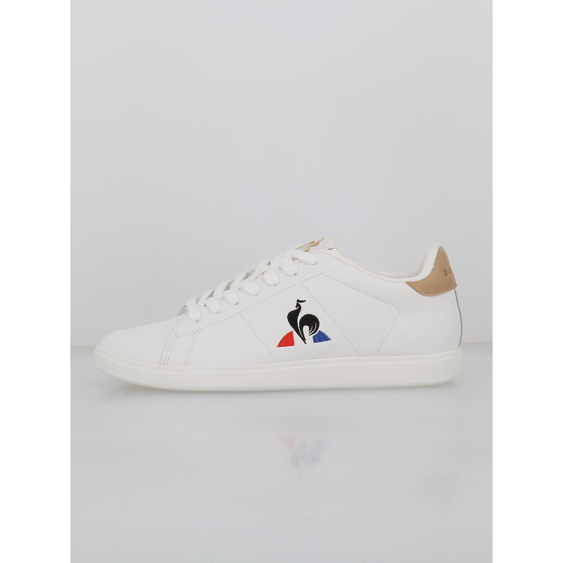 Baskets courtset 2 optical blanc homme - Le Coq Sportif